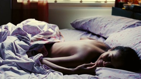 Zoe Saldana - Nude Scenes in Haven (2004)