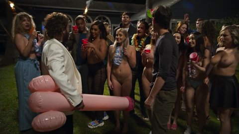 Aimee Teegarden, Lily Drew Detwiler, Charlotte McKinney, Liz Katz - Nude Scenes in Guest House (2020)