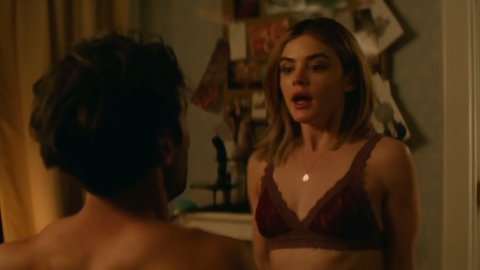 Lucy Hale - Nude Scenes in A Nice Girl Like You (2020)