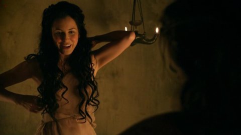 Delaney Tabron - Nude Scenes in Spartacus s02e05 (2012)