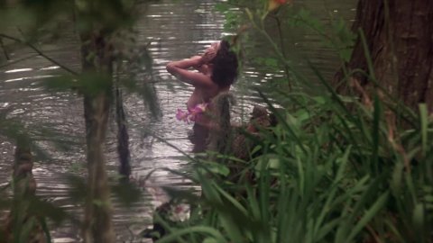 Adrienne Barbeau - Nude Scenes in Swamp Thing (1982)