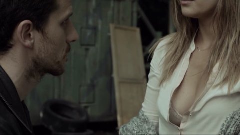 Julie De Bona - Nude Scenes in L'Empreinte (2015)