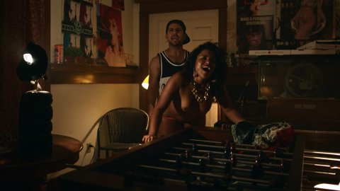 Vivian Lamolli - Nude Scenes in Bodied (2017)
