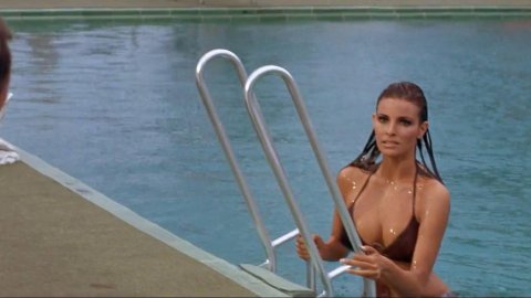 Raquel Welch, Christine Todd - Nude Scenes in Lady in Cement (1968)
