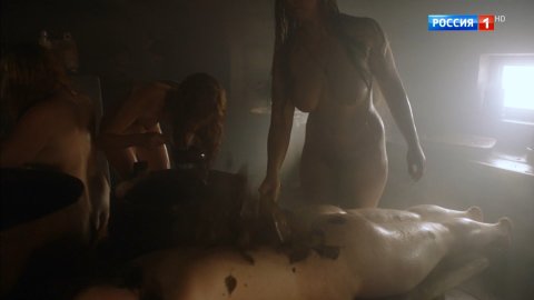 Svetlana Khodchenkova - Nude Scenes in Godunov s01e01 (2018)