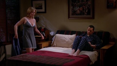 Courtney Thorne-Smith - Nude Scenes in Two and a Half Men s12e14 (2014)