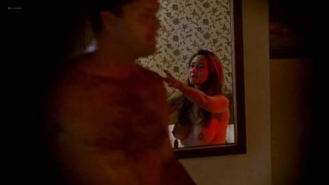 Olivia Hussey, Sharen Camille - Nude Scenes in Psycho IV - The Beginning (1990)