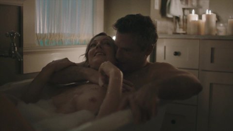 Judy Greer - Nude Scenes in Kidding s01e05 (2018)