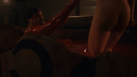 Gia Crovatin - Nude Scenes in Van Helsing s02e02 (2017)