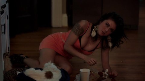 Daniella Pineda - Nude Scenes in The Detour s01e01 (2016)