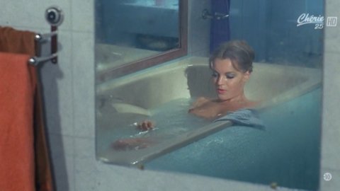 Romy Schneider - Nude Scenes in Max and the Junkmen (1971)