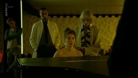 Camille Voglaire - Nude Scenes in Transfers s01e03 (2017)