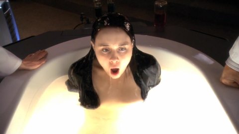 Alessandra Torresani - Nude Scenes in Caprica s01e18 (2010)