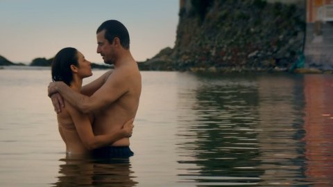 Olga Kurylenko - Nude Scenes in The Bay of Silence (2020)