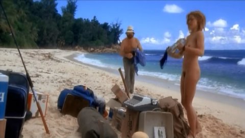 Amanda Donohoe - Nude Scenes in Castaway (1986)