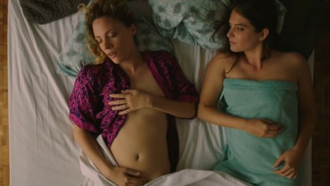 Camille De Pazzis, Justine Wachsberger - Nude Scenes in Where We Go from Here (2019)