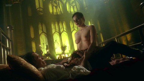 Floriela Grappini, Elvira Deatcu - Nude Scenes in The Vampire Journals (1997)