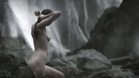 Alyssa Sutherland - Nude Scenes in Vikings s01e09 (2013)
