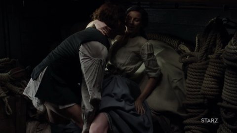 Caitriona Balfe - Nude Scenes in Outlander s03e09 (2017)