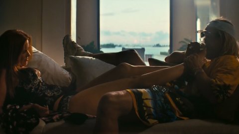 Isla Fisher - Nude Scenes in The Beach Bum (2019)