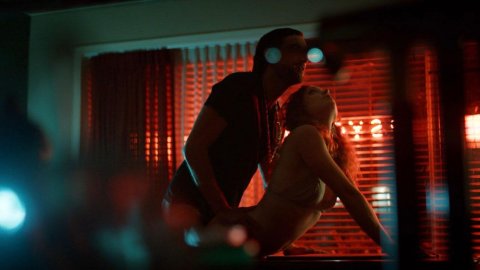 Leah Gibson - Nude Scenes in Shut Eye s01e07 (2016)