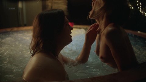 Chloe Brooks - Nude Scenes in I'm Dying Up Here s02e01 (2018)