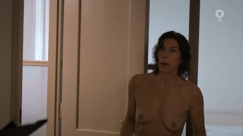 Adele Neuhauser - Nude Scenes in Scene of the Crime e1136 (2019)