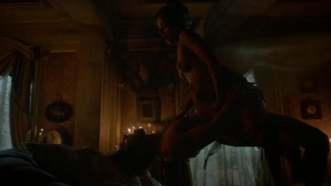 Karla Crome - Nude Scenes in Carnival Row s01e01 (2019)