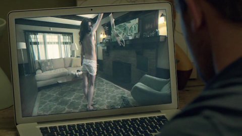 India Eisley - Nude Scenes in Nanny Cam ()