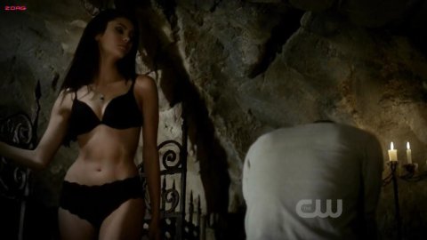 Nina Dobrev - Nude Scenes in The Vampire Diaries s02e11 (2011)