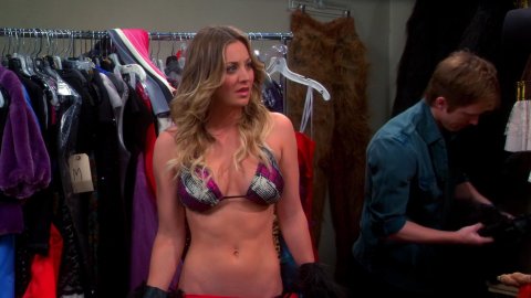 Kaley Cuoco - Nude Scenes in The Big Bang Theory s07e19 (2014)