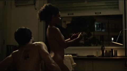 Cinara Leal, Ethienne Estevam - Nude Scenes in A Divisão s01e01 (2019)