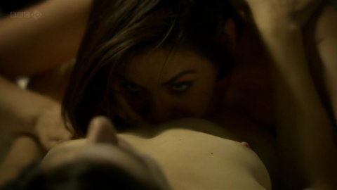 Natasha OKeeffe, Neve McIntosh - Nude Scenes in Lip Service s02e06 (2012)