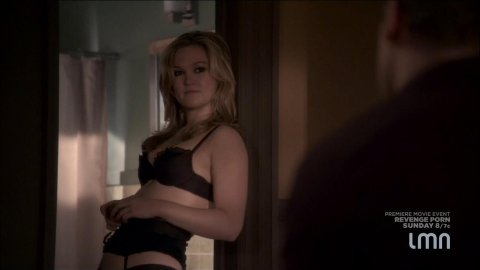 Julia Stiles - Nude Scenes in Blue s01e01-02 (2014)