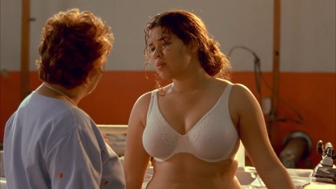 America Ferrera - Nude Scenes in Real Women Have Curves (2002)