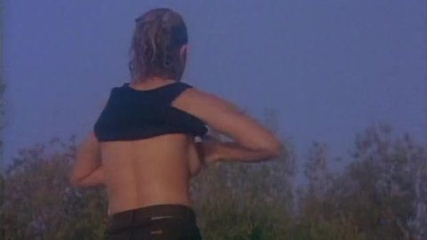 Denise Crosby - Nude Scenes in Eliminators (1986)