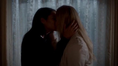 Sasha Pieterse, Shay Mitchell - Nude Scenes in Pretty Little Liars s07e16 (2016)