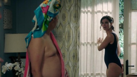 Betsy Brandt - Nude Scenes in Life in Pieces s03e01 (2016)