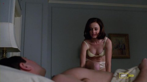 Alexis Bledel - Nude Scenes in Mad Men s05e13 (2012)